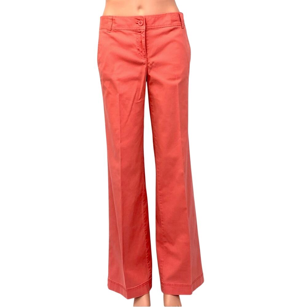 Loft Signature Coral Chino Trouser Pants Versatile Classic Styling with Pockets